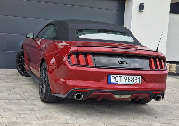 Ford Mustang cena 147900 przebieg: 94500, rok produkcji 2016 z Siemiatycze małe 211